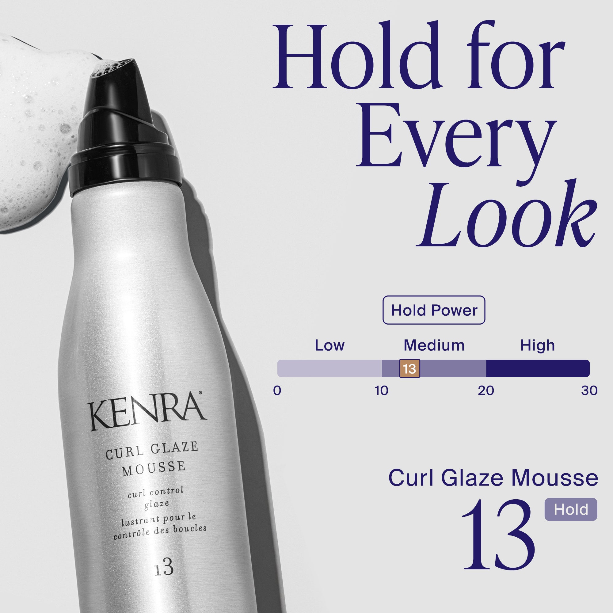 Curl Glaze Mousse 13 | Kenra Professional